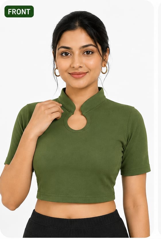 WhatsApp Image 2026-08-04 at 12.54.06 AM (1) High Neck Crop Top Blouse for Sarees