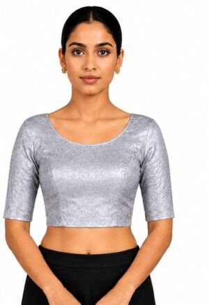 WhatsApp Image 2026-08-04 at 12.55.37 AM (1) Jacquard Stretchable Blouse for Sarees