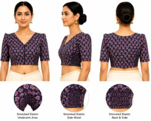 WhatsApp Image 2026-08-04 at 12.58.56 AM Designer Printed Round Neck Blouse