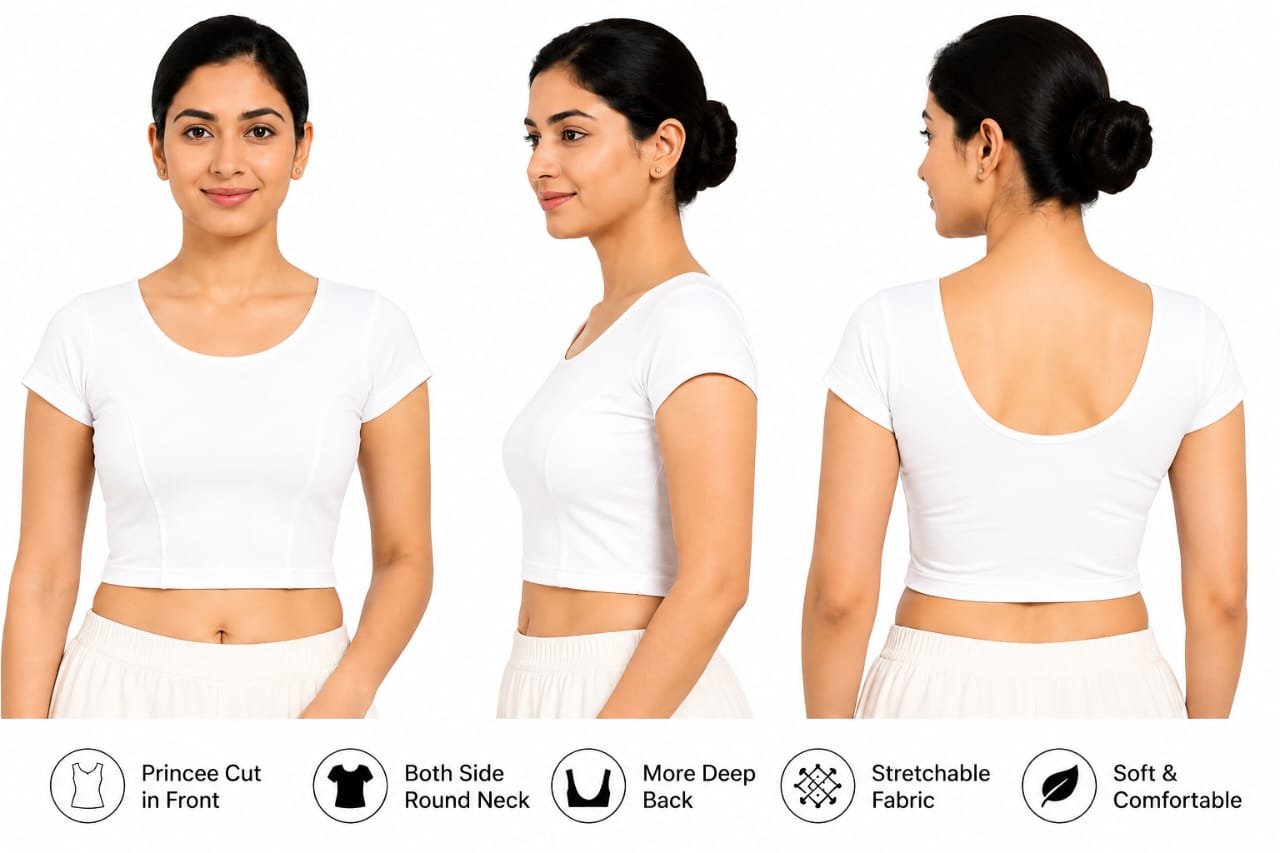 Round Neck — Silver (composite) Round Neck — Silver (composite)