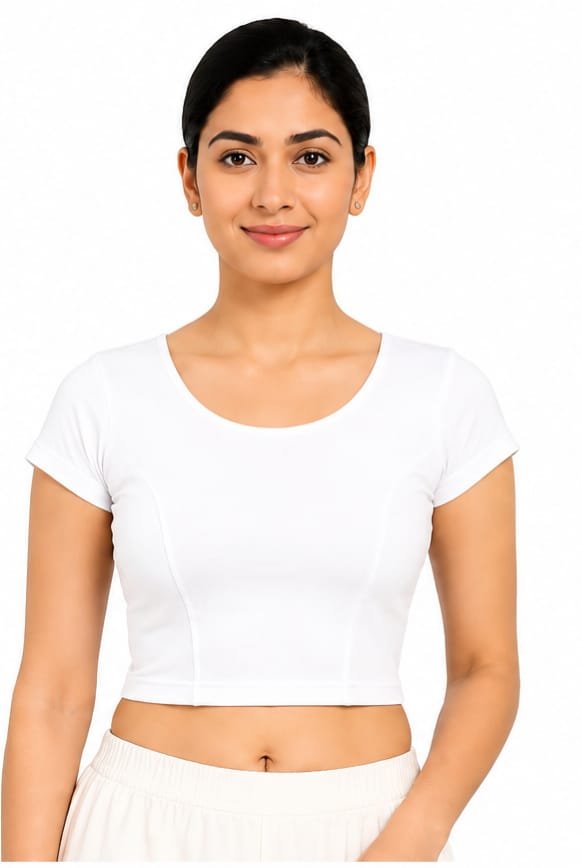 Round Neck — Silver (front) Round Neck — Silver (front)