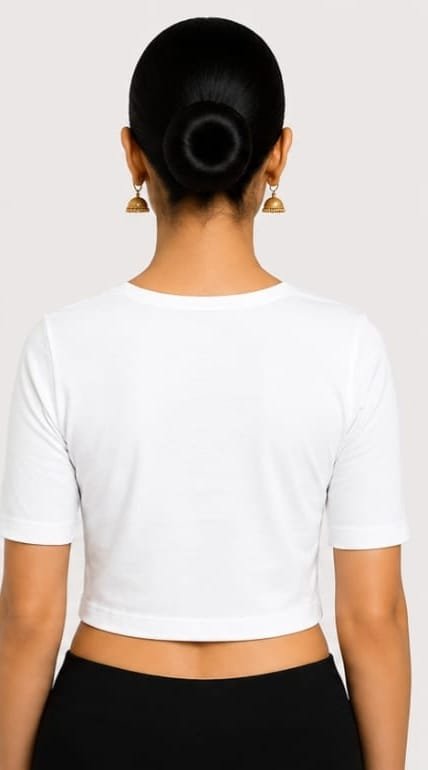 V-Neck — Silver (back) V-Neck — Silver (back)